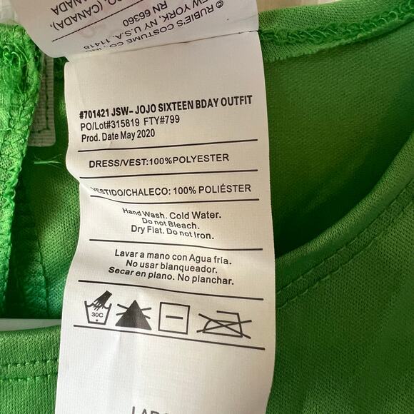 NEW JoJo Siwa Costume Dress L 10-12 - Picture 11 of 14